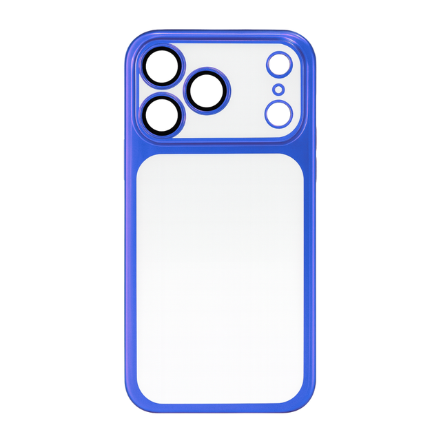 Coque Translucide avec Cadre Métallisé Iphone 17