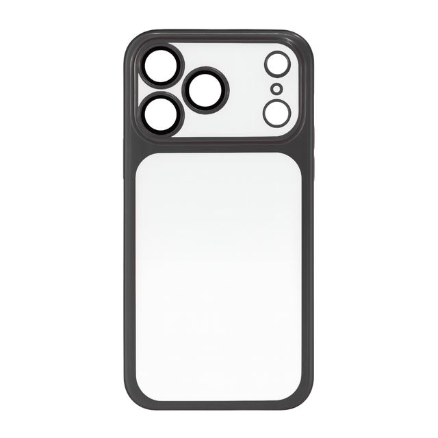 Coque Translucide avec Cadre Métallisé Iphone 17