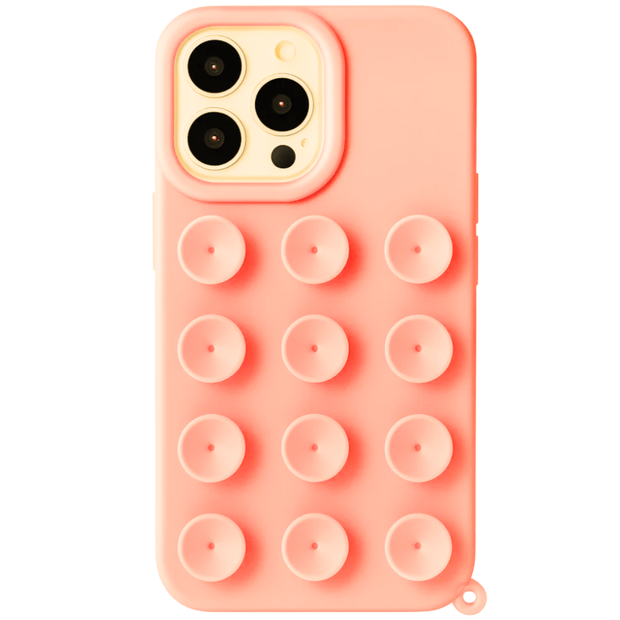 Coque Silicone Bubble Pop à Ventouses Iphone