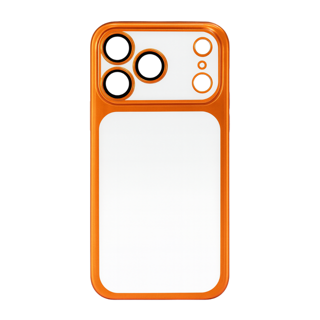 Coque Translucide avec Cadre Métallisé Iphone 17